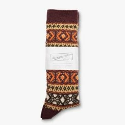 Anonymous Ism Wool JQ Socks - Brown