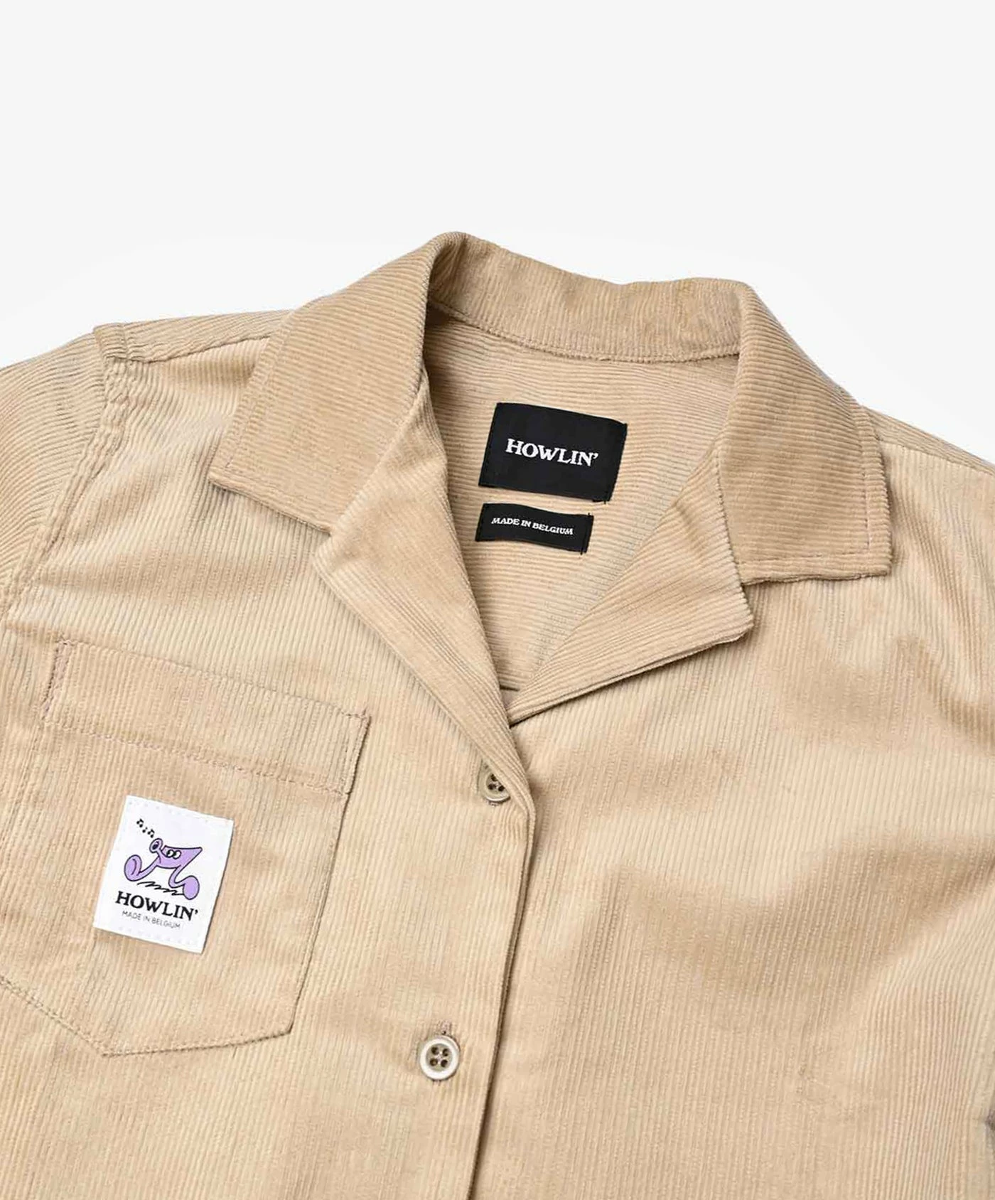 Howlin' Cocktails For The Girls Please Shirt - Sand Summer Corduroy (Women) 5 Howlin' Cocktails For The Girls Please Shirt - Sand Summer Corduroy (Women) - Image 3