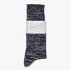 Anonymous Ism Color Mix Socks - Navy -Howlin's Shop ColourMixSocks Navy 1 735x