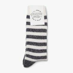 Howlin' Cosmonaut Socks - White / Grey