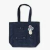 Howlin' Like Me Tote Record Bag - Navy *Ltd. -Howlin's Shop LIKEMETOTE NAVY