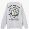 Public Possession Club Botanic Crewneck - Heather Grey -Howlin's Shop PP CLUB BOTANIC CREWNECK FRONT2 AW22