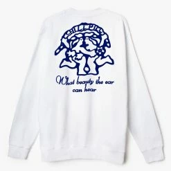 Public Possession Chill Pill Crewneck - White