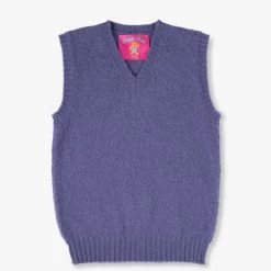 Howlin' Shaggy Bear Slipover - Purple Eyes