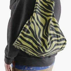 Standard Baggu - Ochre Zebra -Howlin's Shop STANDARDBAGGU OLIVEZEBRA2 SS21
