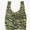 Standard Baggu - Ochre Zebra -Howlin's Shop STANDARDBAGGU OLIVEZEBRA SS21