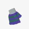 Howlin' Striped No Fingers Gloves - Violet Eyes -Howlin's Shop STRIPEDNOFINGERS VIOLETEYES 1
