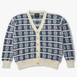 Howlin' Tartan Cardigan - White (Women)