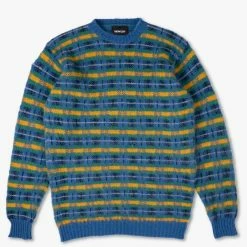 Howlin' Tartan Crewneck - Blue