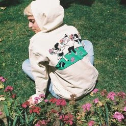 Good Morning Tapes All Welcome Garden Pullover - Natural -Howlin's Shop Untitled 1 0000 GMT FW221 jpg