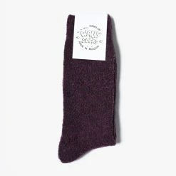 Howlin' Wally Socks - Purple