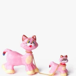 Olga Goose Candles Pink Cats Candle